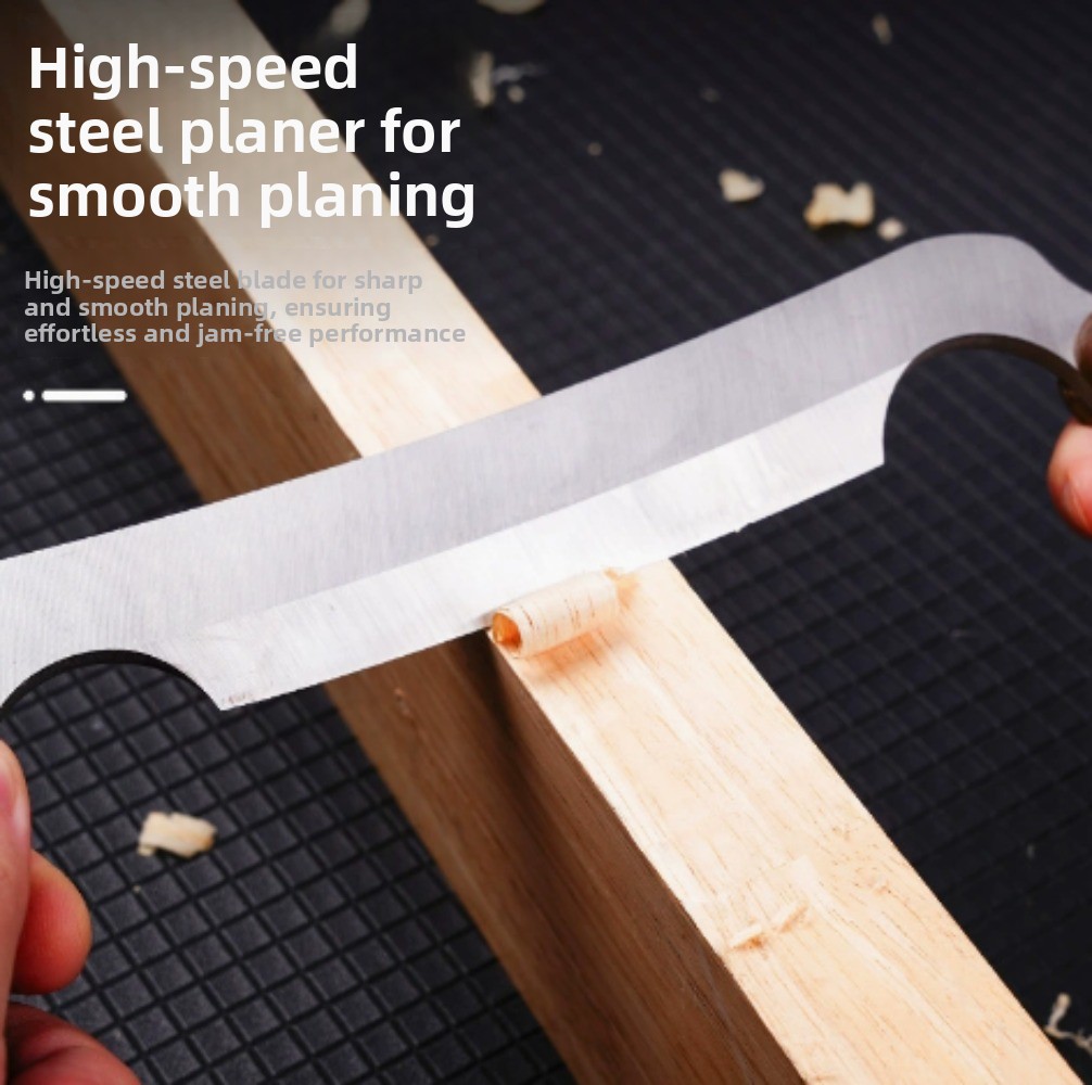 Drawknife Blade - 多機能大工トリミングスクレーパーHSSストレートドローナイフ木工削り工具木工削りナイフハンドプレーン木工DIY