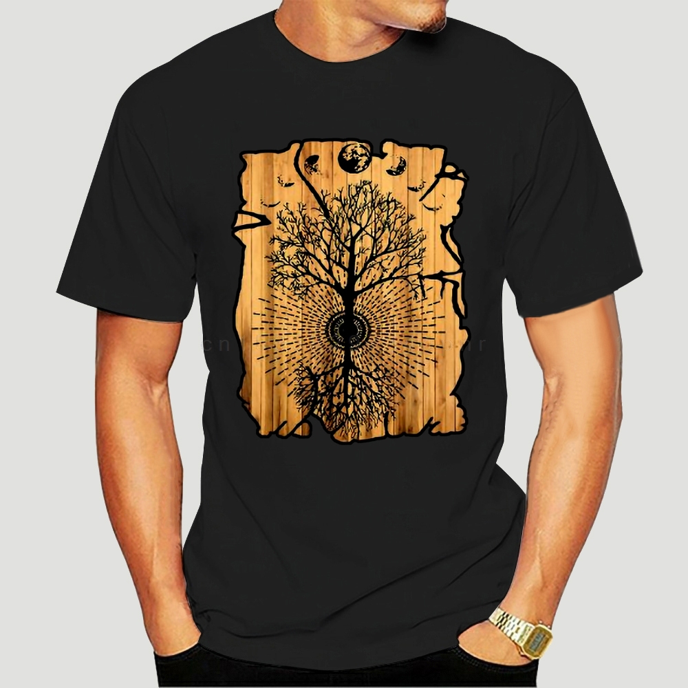 男性面白い Tシャツファッション tシャツ月の満ち欠け木工職 - Woodworking Women のレビューと価格