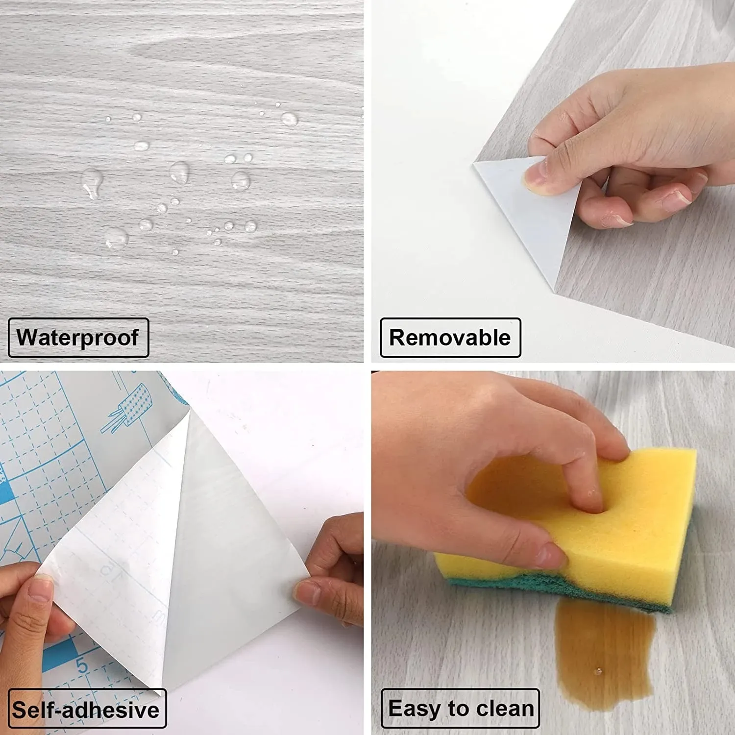 木材,キッチン,ワードローブ,家具用の粘着性ビニール壁紙 - Woodworking Zone のレビューと価格