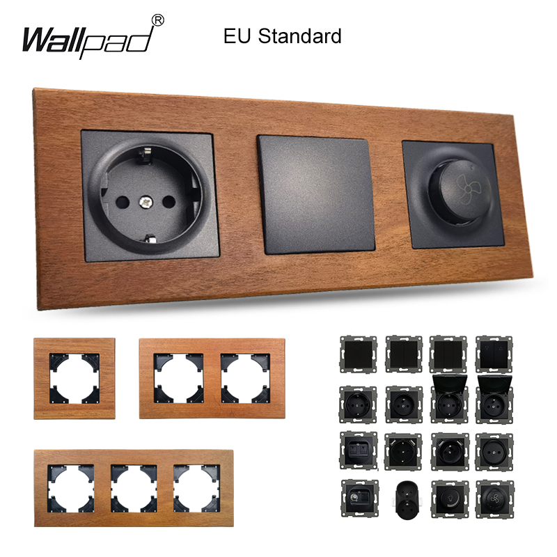 EU ニュートラル木製壁パネルファンリセットレトロ電気スイッ - Woodworking Zone のレビューと価格