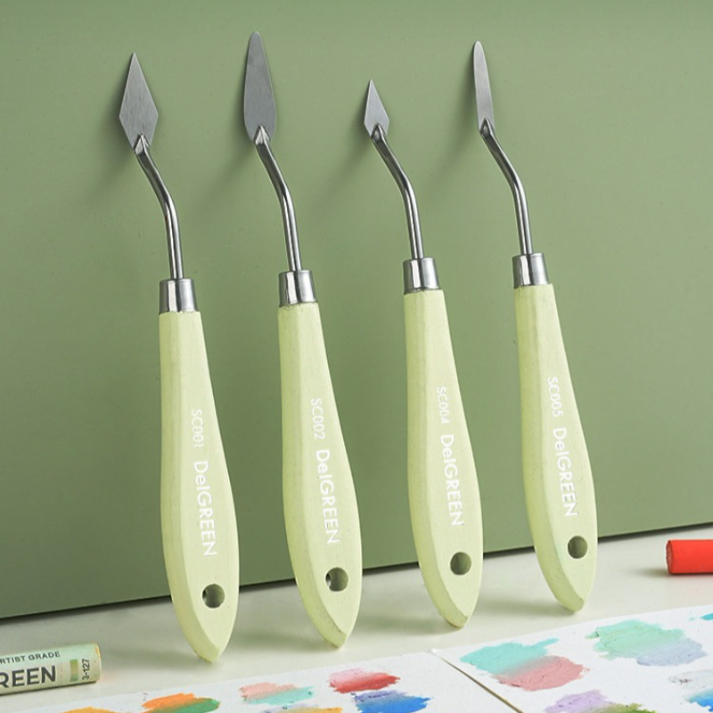 アーティストステンレス鋼油絵ナイフ高柔軟性スパチュラパレット - Drawknife Blade のレビューと価格