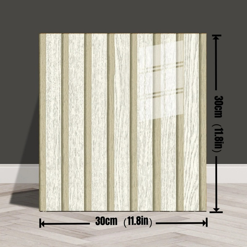 フェイクグリルプレーンウォールステッカー寝室の壁装飾木目調ピ - Woodworking Zone のレビューと価格