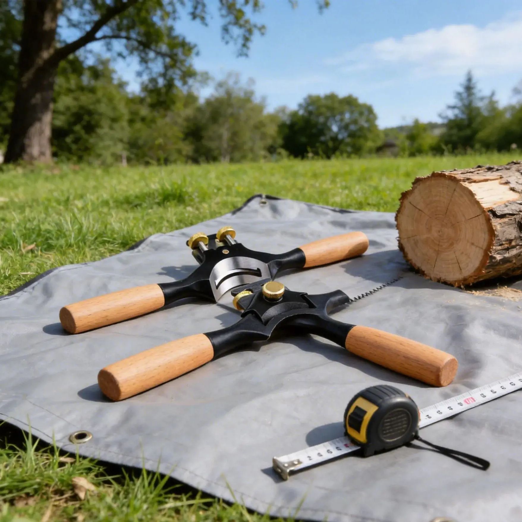調整可能な両手ミニカンナツール、ブナ材ハンドル、凹底バードカ - Drawknife Blade のレビューと価格