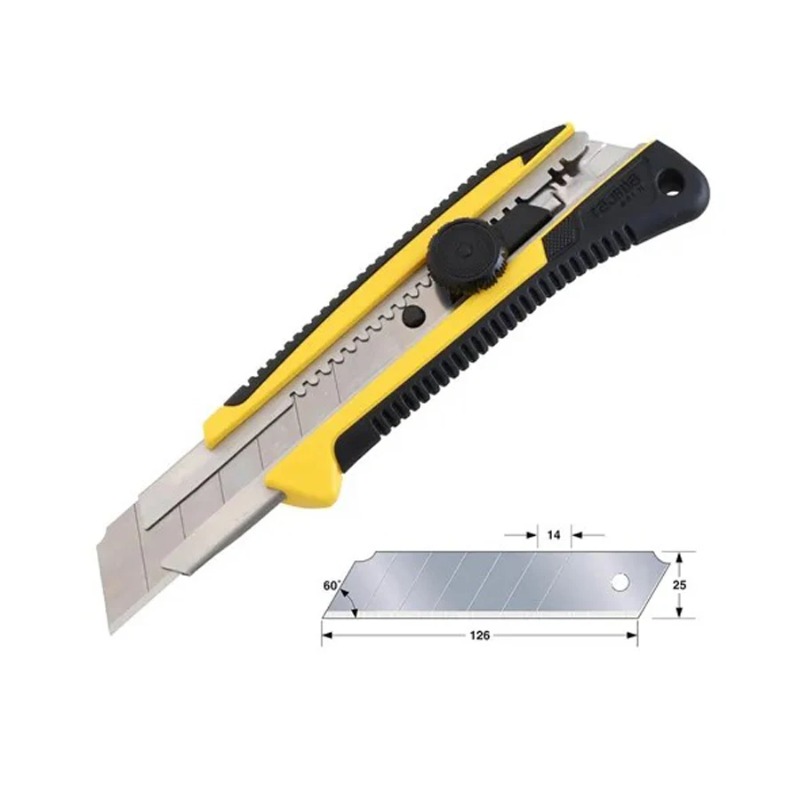 日本製 タジマ LC-661B ユーティリティナイフ |   - Woodworking Japan のレビューと価格